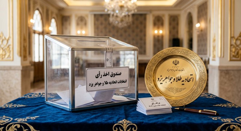 اعلام نتیجه انتخابات اتحادیه طلا و جواهر یزد 