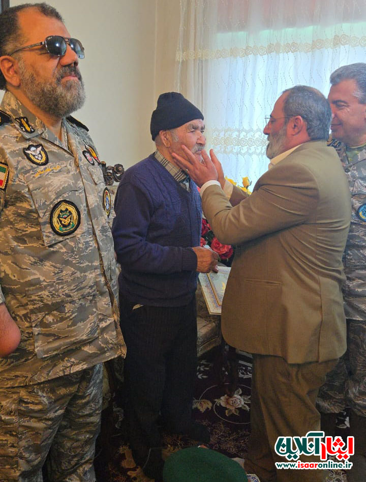 دیدار با پدر شهید احد پوراحد