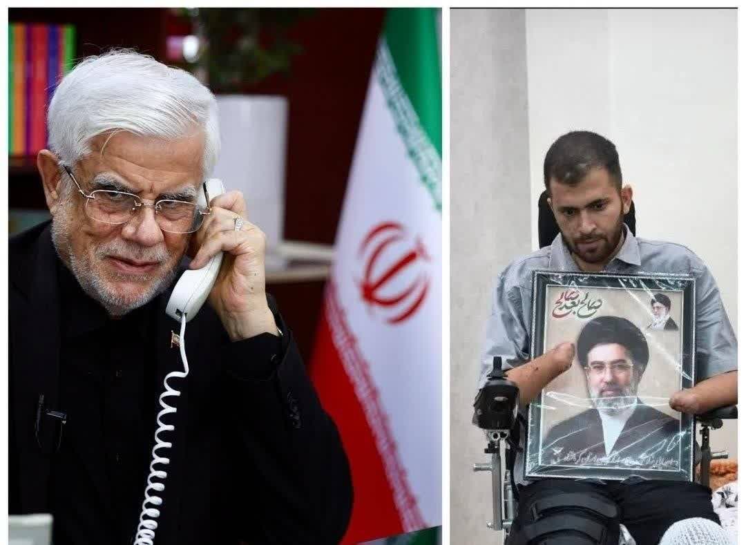 جزئیات تماس تلفنی معاون اول رئیسجمهور با جانباز لانچری جزئیات تماس تلفنی معاون اول رئیسجمهور با جانباز لانچری