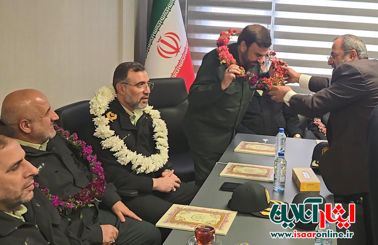 آیینی برای قدردانی از علمداران ایران